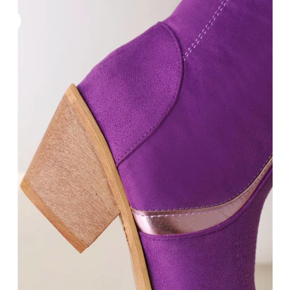 Betty 70 Butterfly Knee High Boots- Size 6.5 - Picture 3 of 11